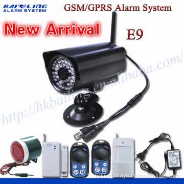 Hot Sale! Home Anti-Theft Alarm Quadband 850/900/1800/1900MHz--E9